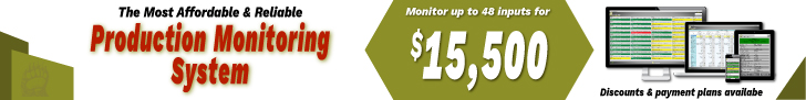 Affordable production monitoring system price